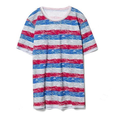 Футболка мужская Rayet двусторонняя, красная с синим, размер M