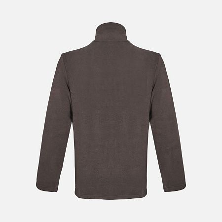 Куртка флисовая унисекс Nitro, коричневая, размер M