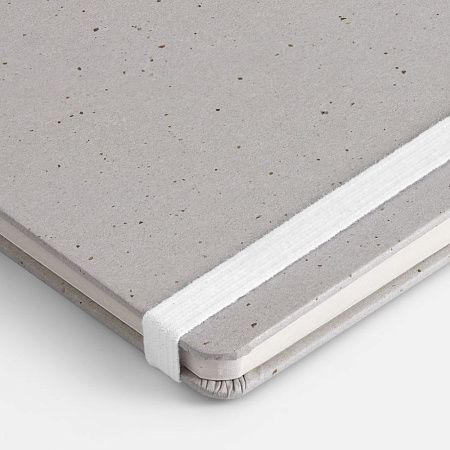 Блокнот Lactonica, серый