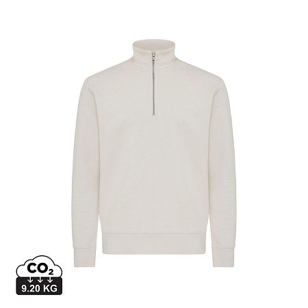 Свитшот на молнии Iqoniq Elgon из переработанного хлопка, 300 г/м²