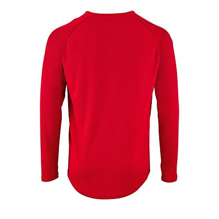 Футболка с длинным рукавом Sporty LSL Men, красная, размер L
