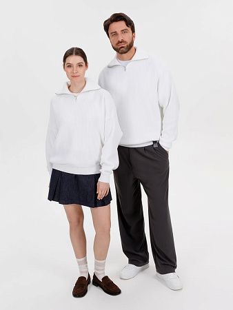 Джемпер Siluetti Birne, молочно-белый, размер S/M