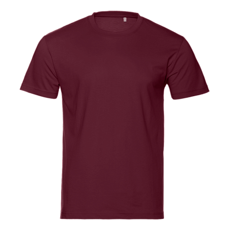 Футболка унисекс STAN, хлопок 150, 51, Бордовый,  (66)  (44/XS)