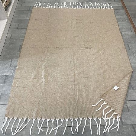 Плед акриловый SUPER SOFT NATURE, бежевый