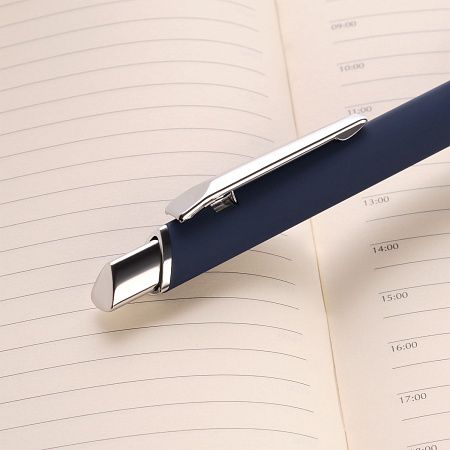 Шариковая ручка Пирамид Нео (Pyramid NEO), серебро