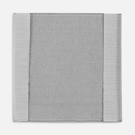 Лейбл тканевый Epsilon, L, серый