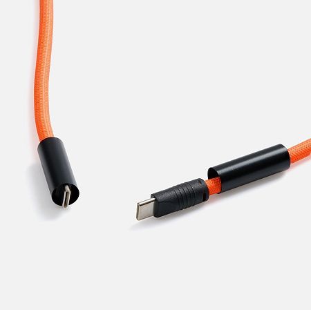 Кабель-ланьярд energyFlex Power Delivery 60 Вт, оранжевый
