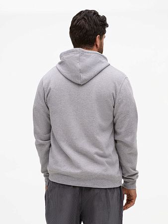 Толстовка унисекс Stone, серый меланж, размер S