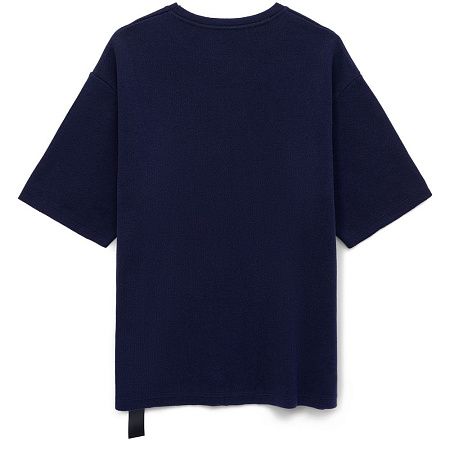 Джемпер с коротким рукавом Siluetti Volumica, темно-синий, размер M/L