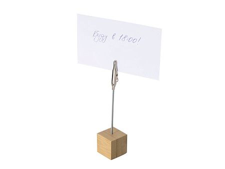 Держатель для заметок из бамбука «Kind reminder», цвет: натуральный