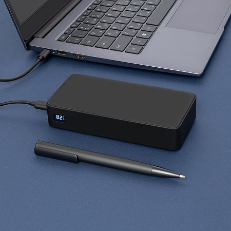 Внешний аккумулятор с подсветкой Анкор Плюс PD (Ancor PD Plus) 20000 mAh, черный