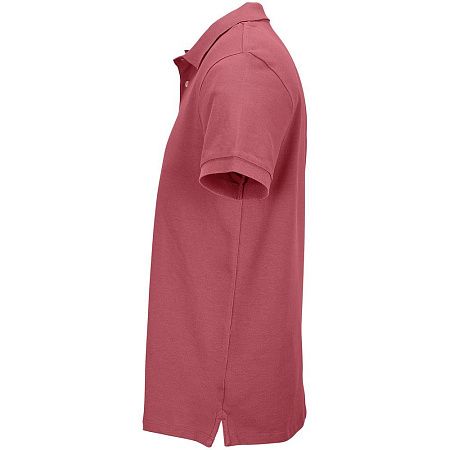 Рубашка поло унисекс Pacific, розовая (лососевая), размер S