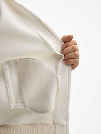 Бомбер унисекс Estado, молочно-белый, размер L