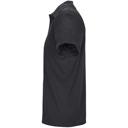 Рубашка поло унисекс Pitcher, черная, размер L