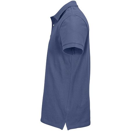 Рубашка поло унисекс Pacific, синяя (джинс), размер S