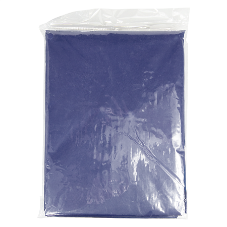 Дождевик пончо Budget туристический один размер, синий