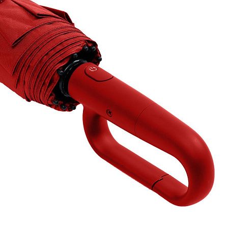 Зонт складной автоматический Forest Marseilles Bicolor, диаметр 117 см, 10 панелей, с UV защитой,  в подарочной коробке, красный