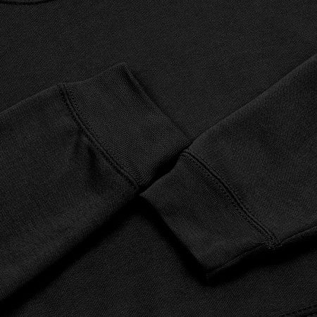 Толстовка с капюшоном Slam 320, черная, размер XS