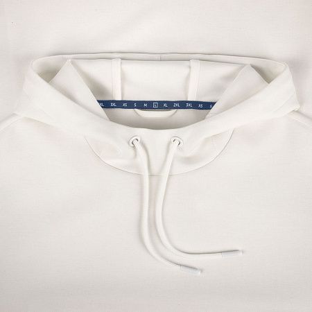 Худи унисекс Begi, молочно-белое, размер XL