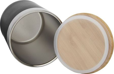 Кружка с вакуумной изоляцией и бамбуковой крышкой «Lagan»