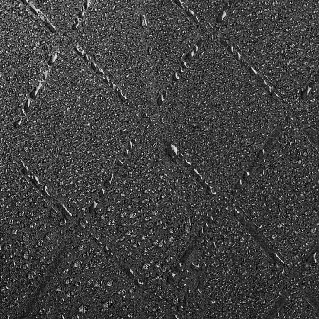 Зонт-трость Magic с проявляющимся рисунком в клетку, темно-синий