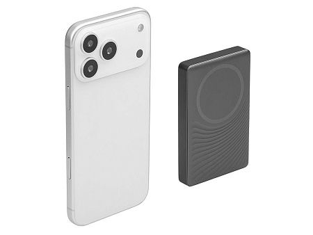 Магнитный беспроводной внешний аккумулятор «Сёрф», 10000 мАч