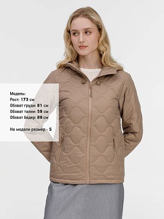 Куртка унисекс Tarnaby, бежевая, размер S