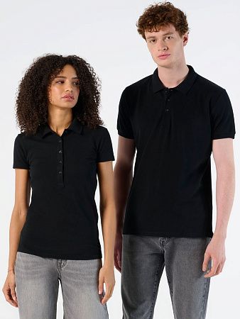 Рубашка поло женская Phoenix Women, черная, размер S