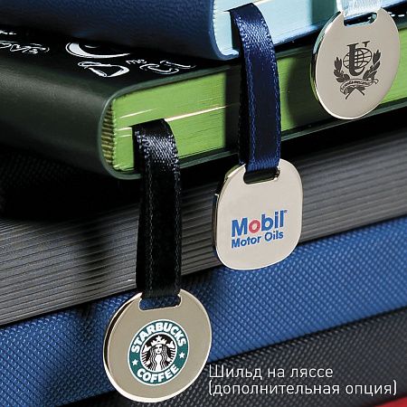 Ежедневник Латте (Latte NEW) недатированный, черный/оранжевый (без упаковки, без стикера)