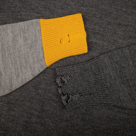 Свитер оверсайз Tricksy Net Grunge на заказ, полушерсть, размер S/M