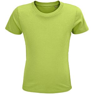 Футболка детская Crusader Kids, зеленое яблоко под нанесение