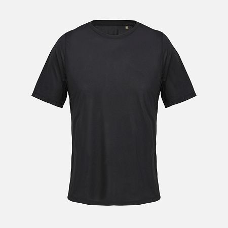 Футболка спортивная унисекс Storm, черная, размер XS