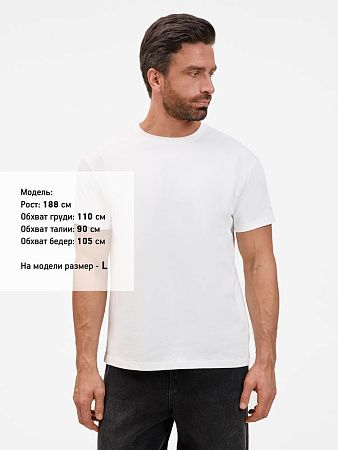 Футболка унисекс T-Bolka 200, белая, размер S