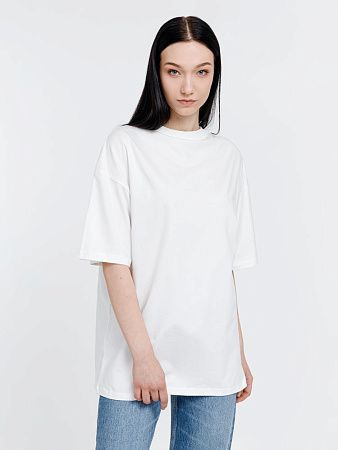 Футболка оверсайз унисекс Big Haul, молочно-белая, размер XL