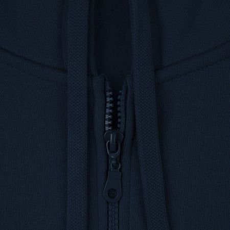 Толстовка на молнии с капюшоном Siverga Heavy 2.0, темно-синяя, размер XXL