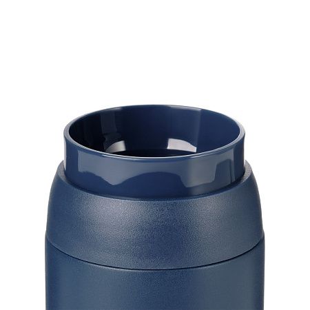 Термобутылка вакуумная герметичная Грейс (Grace), синяя