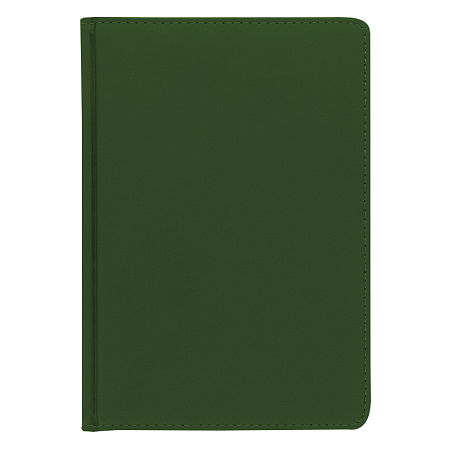 Ежедневник Classic Soft А5, зеленый, недатированный, в твердой обложке
