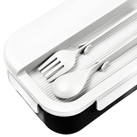 Ланчбокс (контейнер для еды) Bon Voyage, чёрный