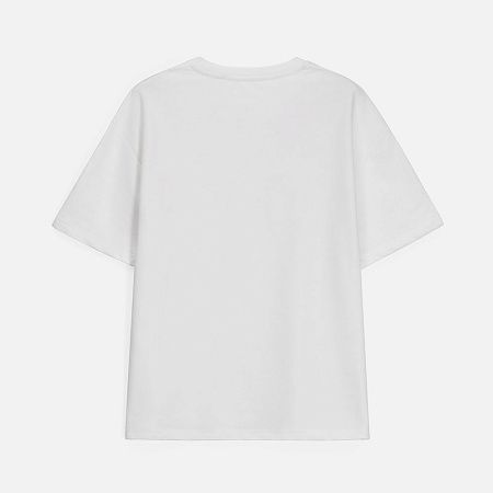 Футболка унисекс Durington, белая, размер XS/S