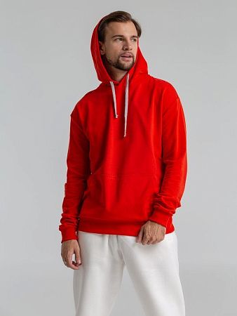 Толстовка с капюшоном Unit Kirenga, красная, размер 3XL