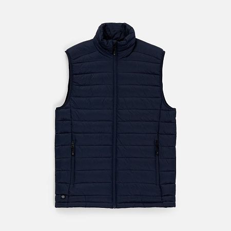 Жилет компактный мужской Stavanger, темно-синий с серым (navy), размер XXL