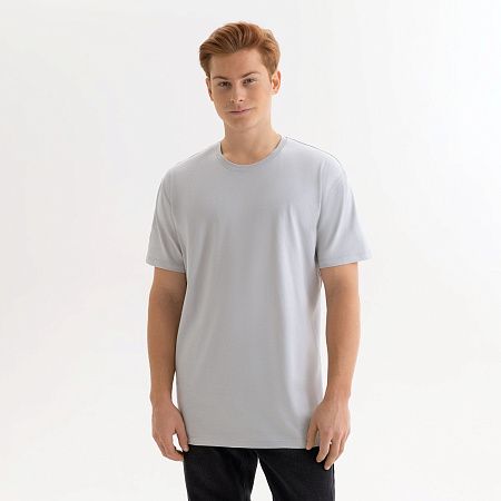 Футболка унисекс Крис (Kris), 150 гр., светло-серая, размер M