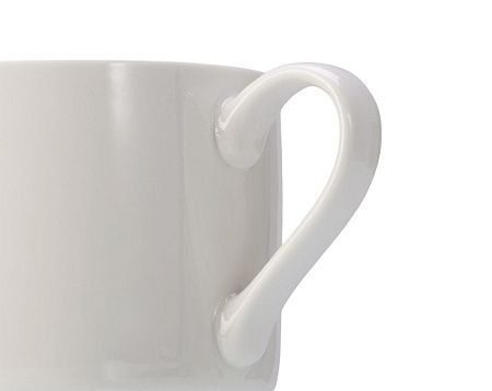 Чайная пара прямой формы «Phyto» 2.0, цвет: белый