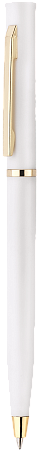 Ручка EUROPA GOLD Белая 2024.07