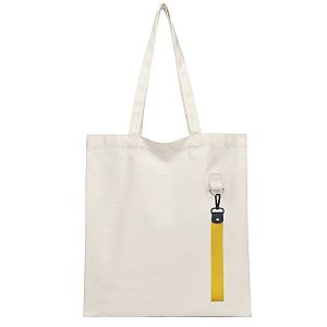 Сумка для покупок LUMISSA 325 г/м² с ремувкой, натуральный/жёлтый