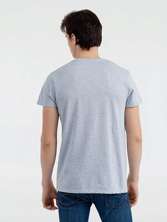 Футболка мужская Regent Fit 150, голубой меланж, размер XS