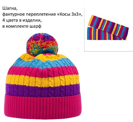 Шапка фактурная