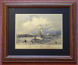 Гравюра "Смольный собор"