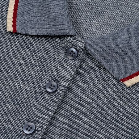 Рубашка поло женская Paname Women, голубой меланж, размер S