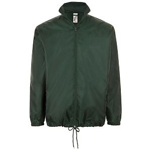 Ветровка унисекс Shift, зеленая, размер 3XL